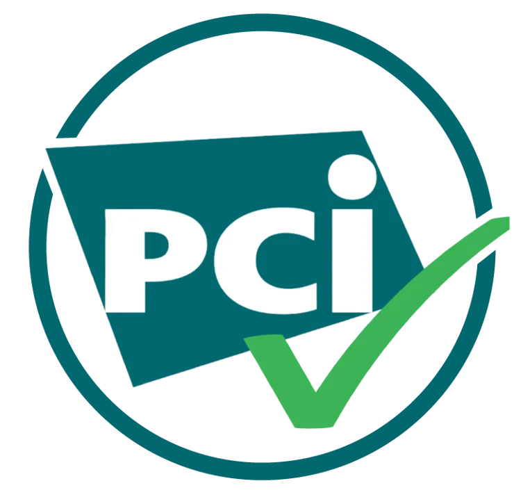 PCI DSS Compliant - Bank-level security standards